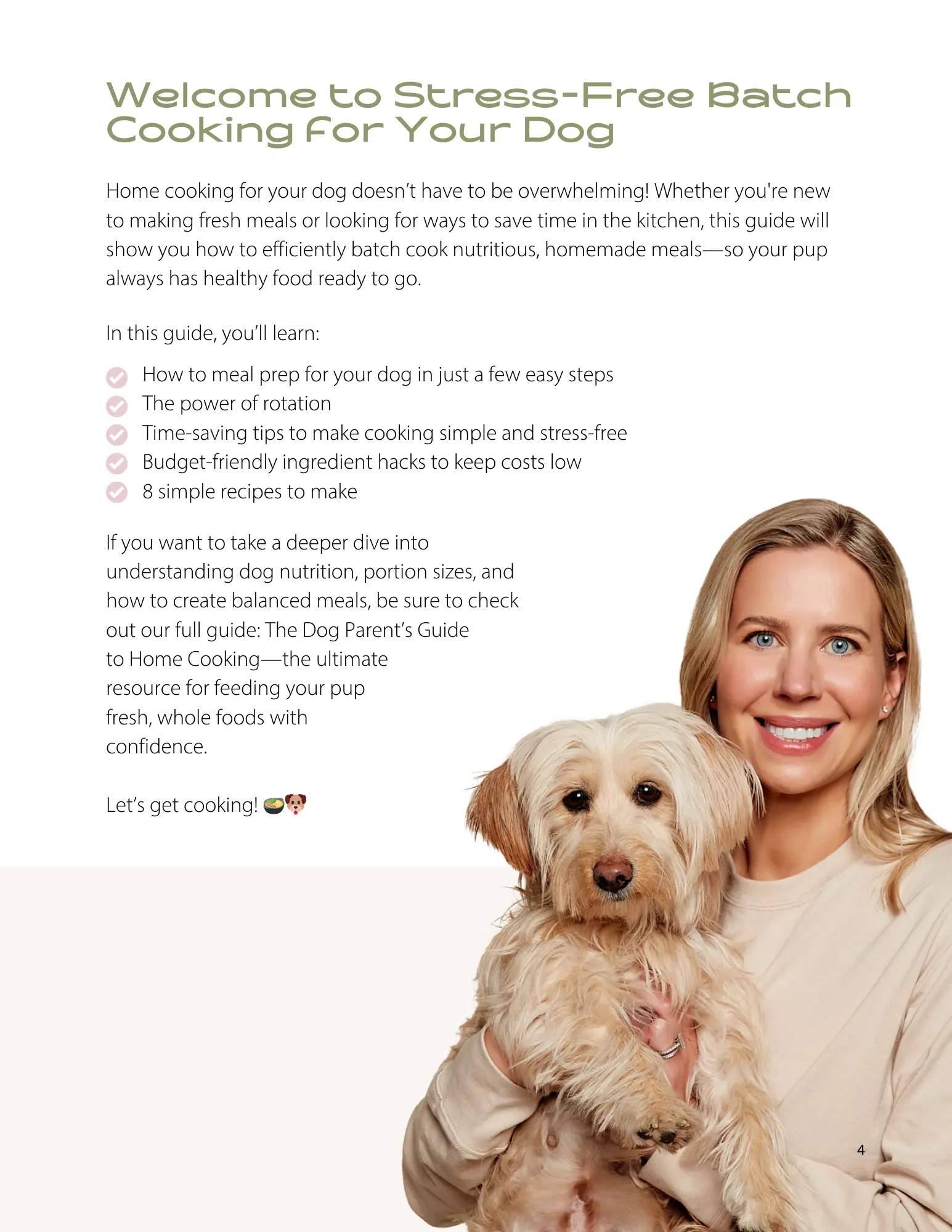 Meal Prep for Dog Parents 8 Easy Homemade Recipes - Image 3