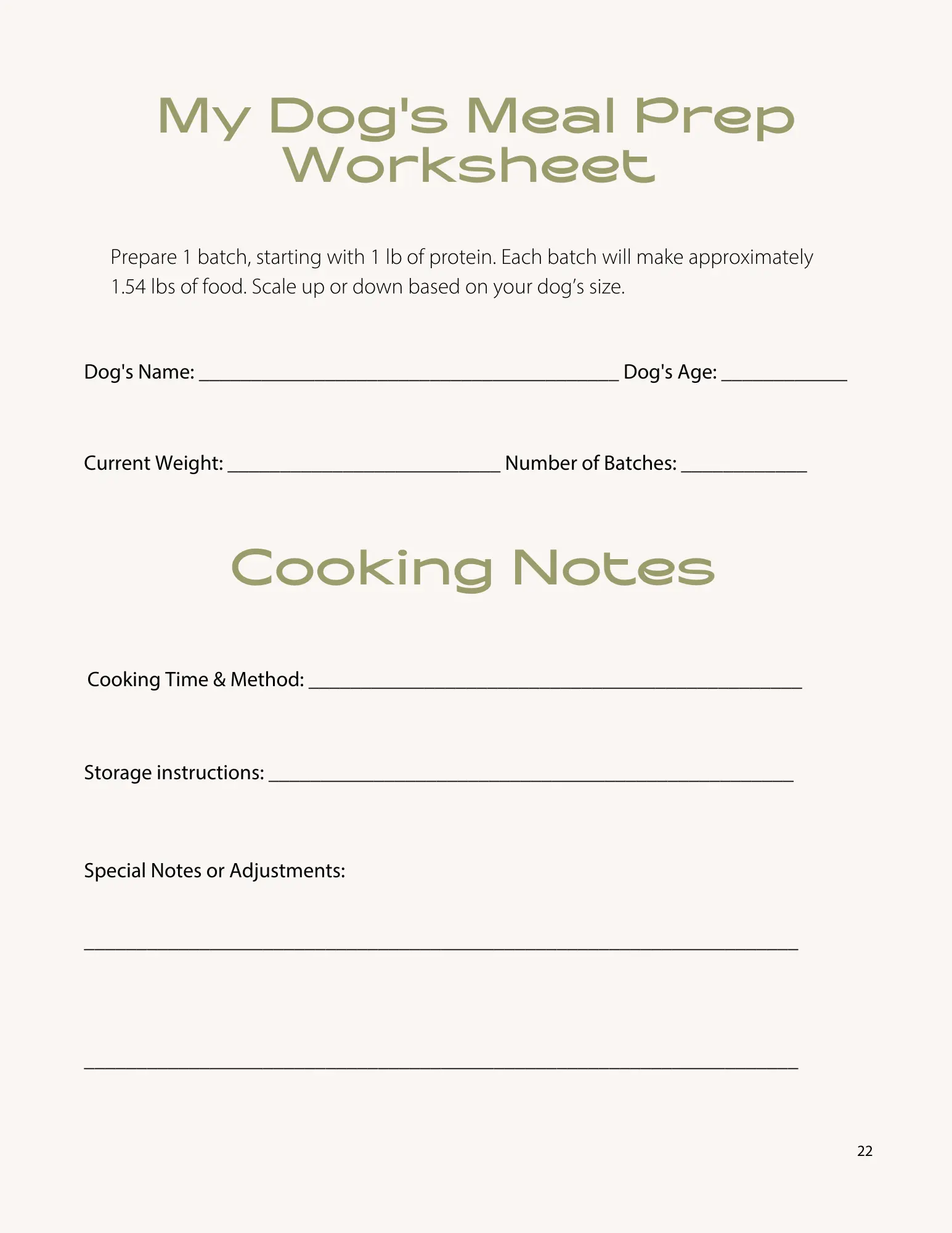 Meal Prep for Dog Parents 8 Easy Homemade Recipes - Image 4