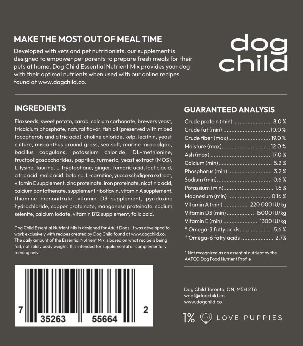 Essential Nutrient Mix for Home Cooking for Dogs - Image 3