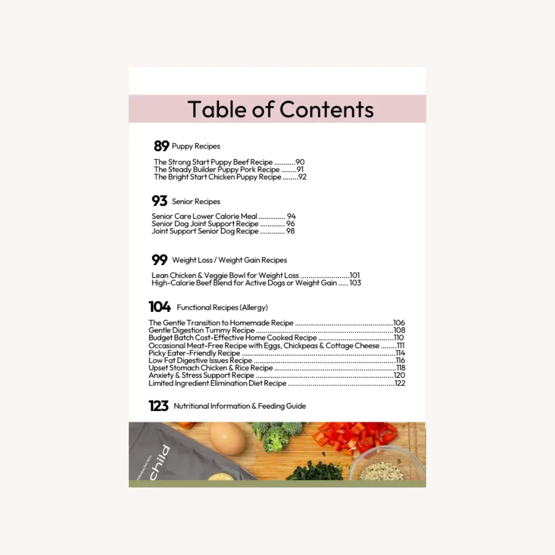 The Only Homemade Dog Food Cookbook You’ll Ever Need - 50 Nutritionist-Balanced Recipes - Image 4