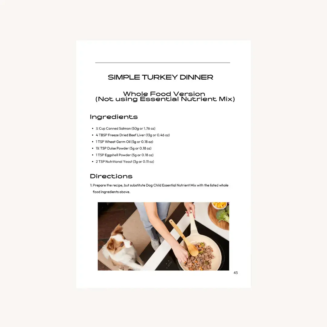 The Only Homemade Dog Food Cookbook You’ll Ever Need - 50 Nutritionist-Balanced Recipes - Image 6